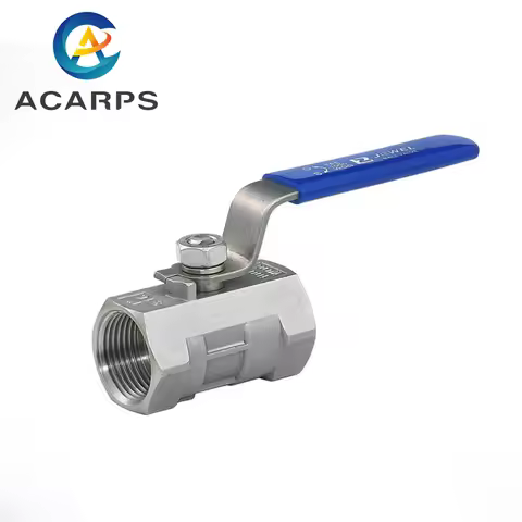 1/2" 1" 1-1/2" 2" Stainless Steel One Piece Ball Valve Steam High Temperature Ball Valve Internal Th