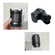 Penutup lensa EW-65B sesuai untuk lensa makro RF 24mm F1.8 STM R6II R7 R10 R5.