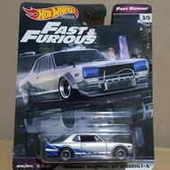 HOTWHEELS PREMIUM FAST & FURIOUS FAST REWIND NISSAN SKYLINE HT 2000GT XOriginal