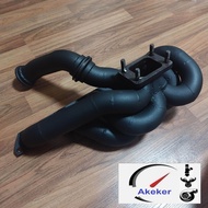 Volvo Customized Black Power Coat Exhaust Manifold for S60R V70R P2