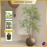 【Deliver flower pots】Nandina Artificial Plants big size 120/160/180cm Nearly Natural for Indoor and 