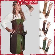 WIN Vikin Knight Arm Guard Medieval Armor Bracers Adult Cosplay Party Costume Accessory RolePlay Ren