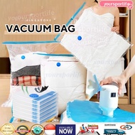 [SG seller]Vacuum Sealer Packing Bag (Electronic pump) Storage Compression Clothes-Vacumn Vaccum Tra