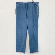 DKNY Donna Karan New York 抓絨褲，藍色，L 碼，古著。