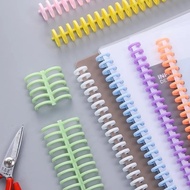 OST Spiral Binder Strip Circle Book Ring Binder Plastic Spiral 30 Holes DIY Paper Binder Book Album 