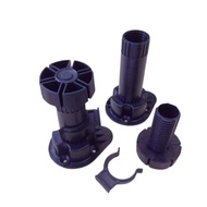 Kitchen cabinet plastic legs can be easily assembled and adjusted to height 95 - 125 mm - 10cm kitch