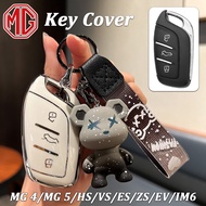 MG car key cover for MG 4 MG 5 HS VS ES ZS EV IM6 remote key case MG HS key cover MG 5 key case keyc