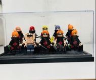 「聖誕優惠減價-$50 」Naruto 火影 mini-figure Lego with figure display case box
