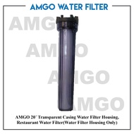 AMGO 20" Water Filter Housing , Outdoor Water Filter (Housing Only)