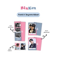 BOYNEXTDOOR Fankit - Photostrip + Photocard + ID Photo