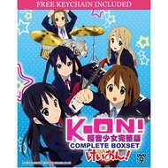 K-On Season 1-2 + Movie + 5 OVA Anime DVD [Free Gift] [Fast Ship]