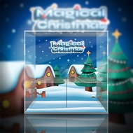 52TOYS Doraemon Series Christmas Magic Blind Box Special Display Case Collectible Anime Toy Storage