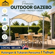 Gazebo Tent Camping Tent 10FT*10FT Heavy Duty Gazebo Canopy Outdoor Khemah Night Market Canopy Car T