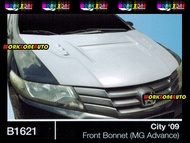 B1621 Honda City 2009-2013 Fiber Front Bonnet (Mugen-Advance) Body kit Bodykit