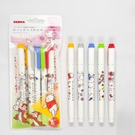 Zebra Mildliner × 迪士尼螢光筆 (5色入) Disney Collection Highlighters (5 Colors)