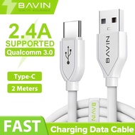 BAVIN CB071 Qualcomm3.0 Fast Charging Data Cable for Micro / for iPh / Type-C