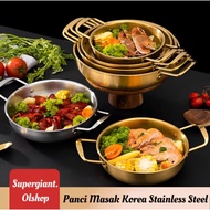 Ramyun Pot, Ramyeon/, Korean Silver, Original Korean Gold Pot Pot