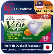 JAPAN V-fit Duckbill Premium Face Mask 3ply from IRIS Ohyama IRIS Healthcare | Sensi like design |