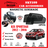 Kia Sportage 2012-2016 Epic Magnetic Sunshade （4pcs）