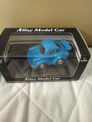 全新.Alloy Model car藍色合金小模型車