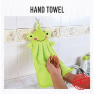 Kitchen Hand Towel Bathroom Hand Towel Soft Fabric Hand Towel Hangable Cloth Towel Hand Towel Hangin