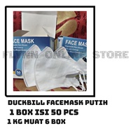 Masker duckbill facemask 1 box isi 50 pcs