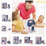 SEOUL Simulation Kitchen Home Appliances Set, Simulation Juicer Coffee|Simulation Kitchen Toys, Small Home Model Washing|Vacuum Cleaner Mixer Play House Toy Kids Gift