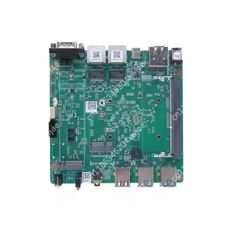 Intel N100 Quad-Core Mini ITX Motherboard with Dual Gigabit LAN and M.2, for Industrial Control Comp