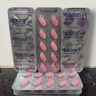 MILAM 15MG MIDOLAM 15MG MIDOREST 15MG VITAMINS TABLETS1.PIC10 TABLETS 5 PIC 50 TABLETS10 PIC 100 TAB