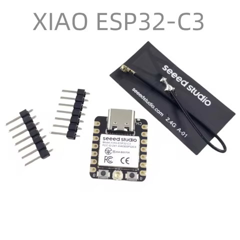 (1 piece) New Seed Studio XIAO ESP32-C3 WiFi BT-Compatible Mesh 5.0 Development Board Modul 4MB Flas