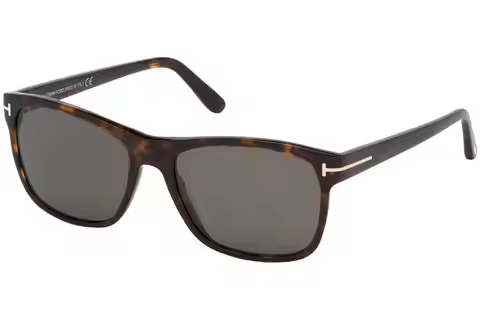 Tom Ford | Giulio Polarized Smoke Square Men's Sunglasses FT0698 52D 59
