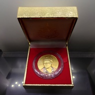 richmanfrend เหรียญที่ระลึก มหามงคลเฉลิมพระชนมพรรษา 6 รอบ รัชกาลที่9 ปี2542 เนื้อทองแดงชุบสามกษัตริย