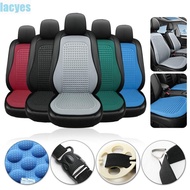 LACYES Ice Silk Vehicle Chair Backrest Pad, 3D Massage Design Single Piece Ice Cooling Car Seat Cushion, Breathable Breathability Ventilation Cooling Mat Car Seat Cover