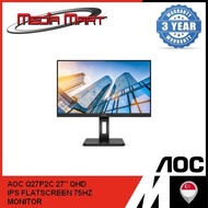 AOC Q27P2C 27" QHD IPS FLATSCREEN 75HZ  MONITOR