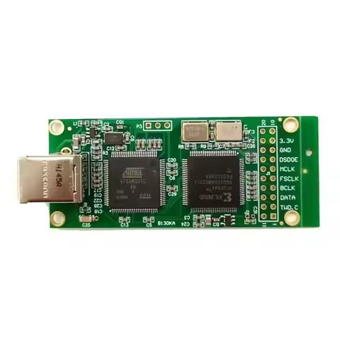 Italian Amanero Combo384 USB Card Module DSD512 PCM384 32bit For DAC HiFi Amplifier
