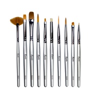 Egale Body Paint Brush Set 10 Pens Painted Nails Nail Watercolor Manicure Materials