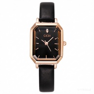 GEDI 13004 Simple Trendy Retro Quartz Watch Belt Classy Ladies Watch (Original Watch Box)