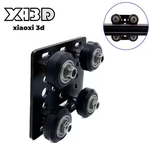 3D Printer Parts 2020 V-Openbuildd Wheels V Gantry Plat Set Special Slide Plate Pulley for 2020 /204