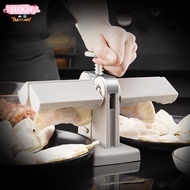 ELO11 Dumpling Making|PP Stainless Steel White Silver Dumpling Maker Mold, Durable Quick Double Head