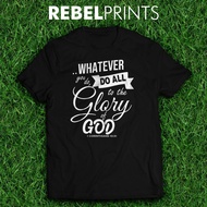 Christian 1 Corinthians 10:31 Statement Unisex T-Shirt (Gildan)