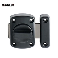 KIPRUN Rotate Bolt Latch, Zinc Alloy Thick Anti-Theft Security Gate Latches Safety Door Slide Lock,O