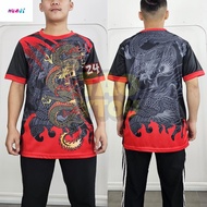 🔥RDYSTOCK🔥龙年 BAJU NAGA DRAGON GRAPHIC JERSEY DESIGN TSHIRT TAHUN NAGA