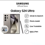 Handphone Hand Phone HP Samsung S24 S 24 Ultra Titanium Android AI Ori