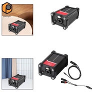 [prettyia] Audio Isolator Box XLR/1/4 Inch 6.35 Mm, Robust Replacement, Professional, Compatible for