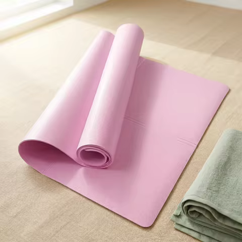 Pilates Mat Fitness Yoga Mat Pilates Fitness Mat 3/4/6mm Thicknes Non Slip Yoga Cushion Travel Fitne