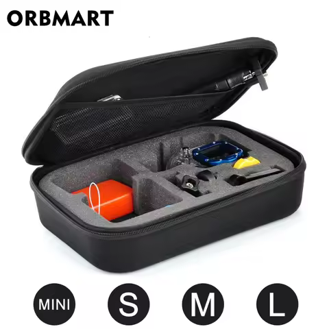 Sport Camera Portable Storage Case Collection Bag for GoPro Hero 11 10 9 8 Session SJCAM Xiaomi Yi 2