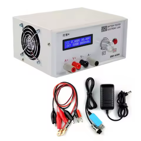 EBD-A20H Battery Capacity Tester Electronic Load Power Tester Battery Discharge Meter 20A 200W Four-
