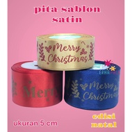 Christmas Hampers Ribbon | Merry Christmas | Trending Ribbon | Christmas Gift Wrapping Ribbon | Ribbon