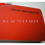 3M 1080 M13 MATTE RED Car Wrap Vinyl Film Bike Phone DIY Stickers