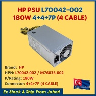 HP PSU L70042 180W 4+4+7P (4 CABLE) D19-180P1A New Power Supply M76035-002 ProDesk 400 600 800